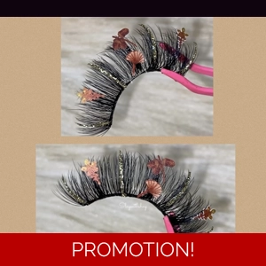 Fall season Brown gold fall lash