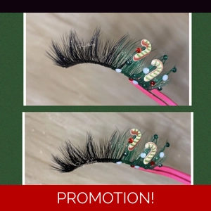 Green candy cane stones