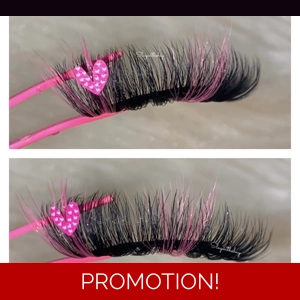 Pink and pink heart Valentine