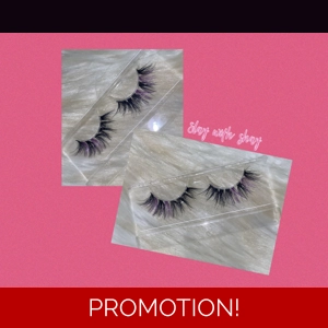 Purple lash clusters