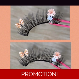 Orange flowery bow Easter bunny