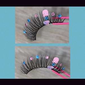 Beach octopus shell lash