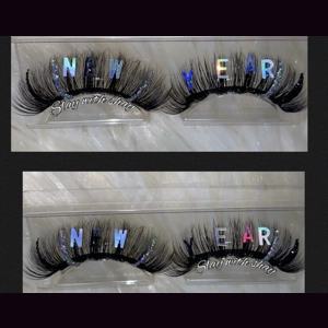 Black and silver left eye: new right eye: year