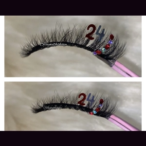 24 red and silver new year