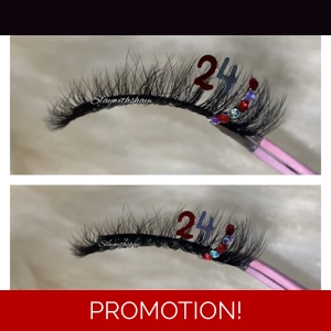 24 red and silver new year