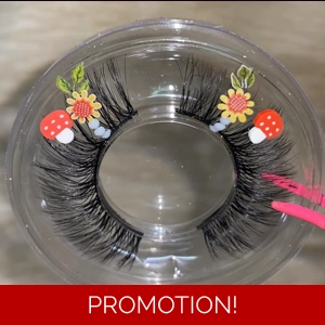 Flower mushroom rave lash
