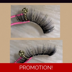 Gold flower gold glitter