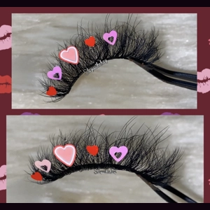 Valentine love hearts