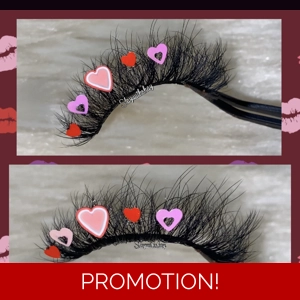 Valentine love hearts