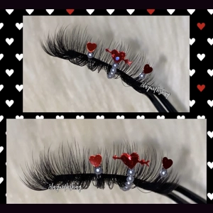 Red Pearl arrow heart