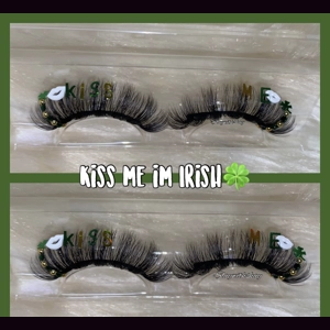 Kiss me im Irish lashes