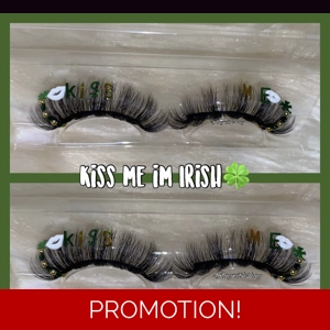 Kiss me im Irish lashes
