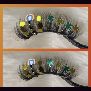 Rainbow luck lashes