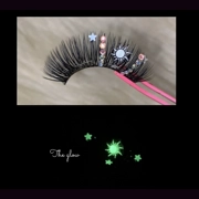 Glow in the dark sun star moon rhinestone