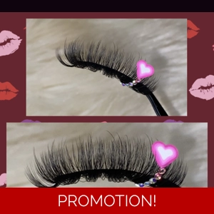 Hot hot pink rhinestone heart!