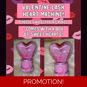 Valentine Lash heart machine