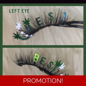 “BEST” ON BOTH EYES! (1 lash set)