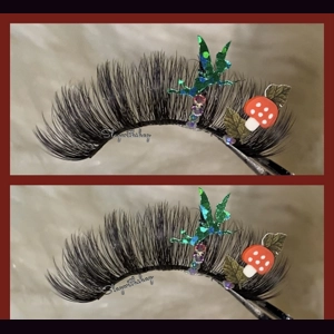 Fairy mushroom patch