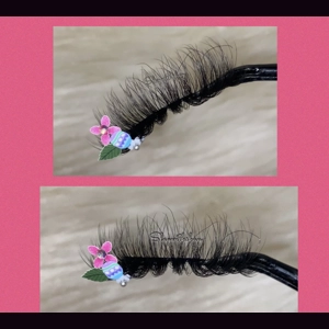 Pink purple flowery Easter egg