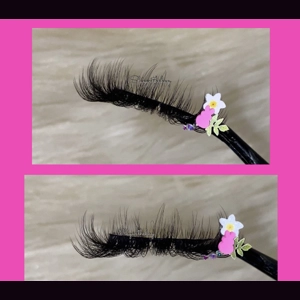 Hot pink peep flowery easter