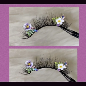 Purple & white beauty