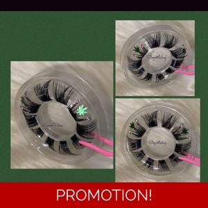 Green leaf rhinestone cluster