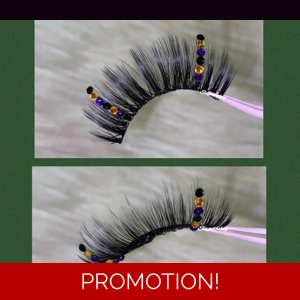 Mardi Gras rhinestone