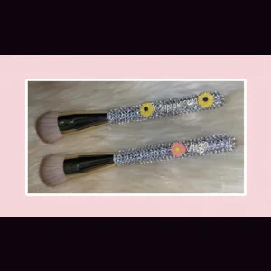 Blinged Zodiac make up brush