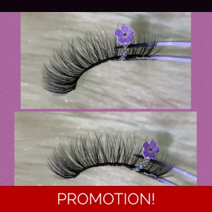 Purple diamond flower