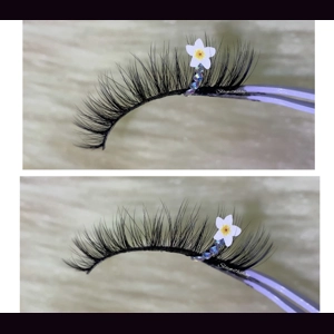 Diamond white flower