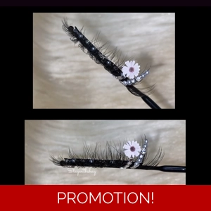 Luxury White flower rhinestone pearl