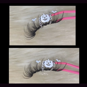 Batty pumpkin rhinestone