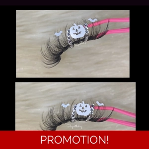 Batty pumpkin rhinestone