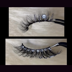 Rhinestone tops grey ghostly glitter bottoms