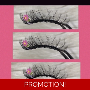 Simple Pink flower rhinestone