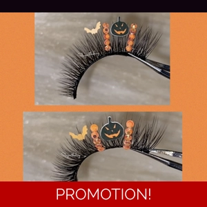 Angry pumpkin bat rhinestones