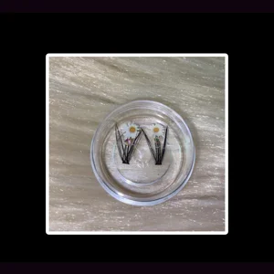 White flower Rhinestone