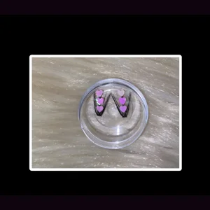 Pink heart cluster