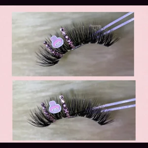 Light pink rhinestone lamonster