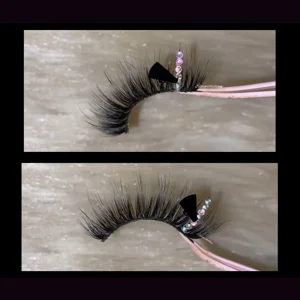 Cheer microphone rhinestone strip