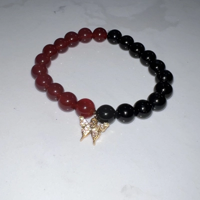 Red Agate/Black Onyx Red Agate/Black Onyx