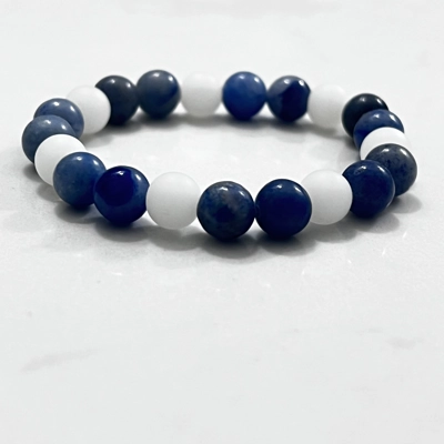 Blue Aventurine with White Blue Aventurine with White