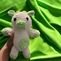 Crochet cow