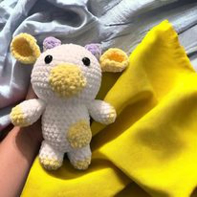 Crochet cow