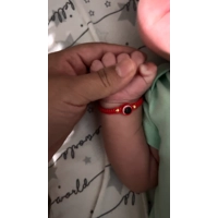 Mal de Ojo baby bracelet