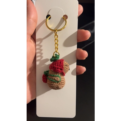 Capybara keychain