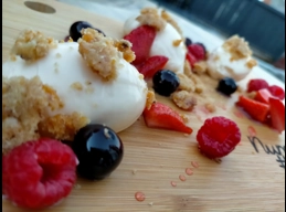 Vanilla Cheesecake for 2