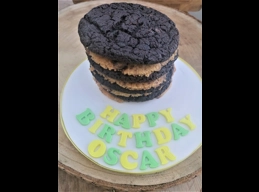 Birthday Cookie Stack