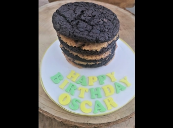 Birthday Cookie Stack