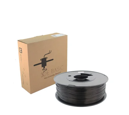 3DE Basic - PLA - Black - 1.75mm - 1kg